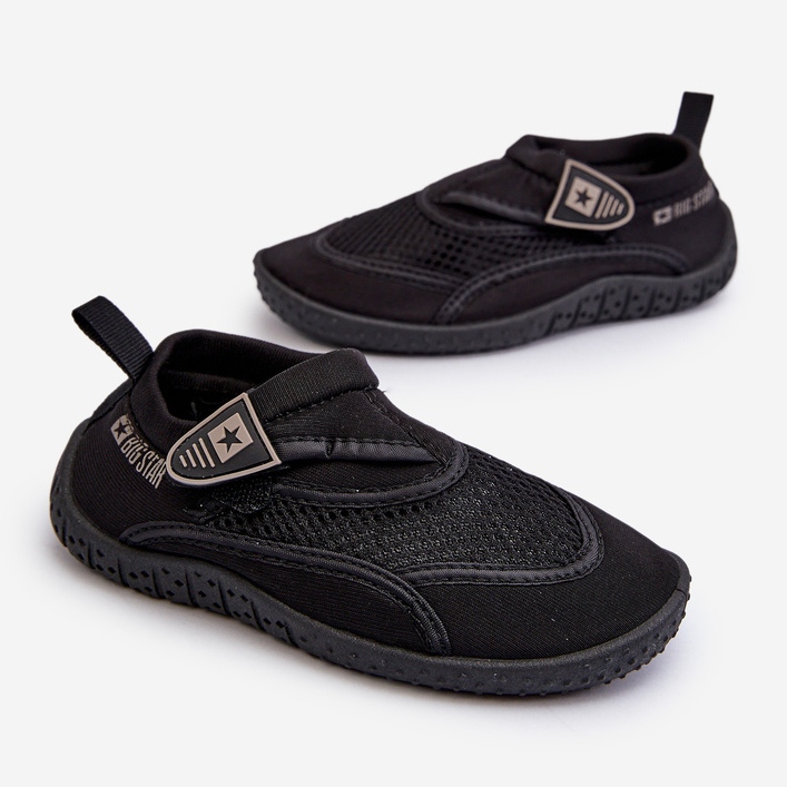 Chaussures d'eau pour enfants noires Big Star NN374466 le noir le noir 1