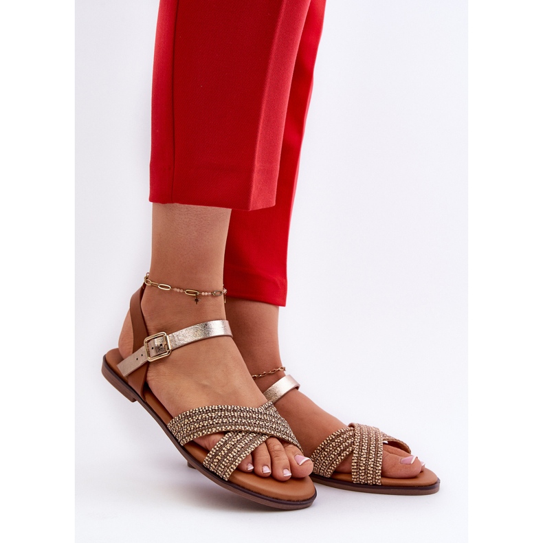 S.Barski MY923, Sandales Plates pour Femme, Marron brun 2 S.Barski MY923, Sandales Plates pour Femme, Marron brun 2