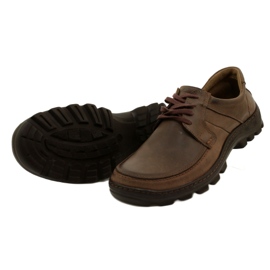 KOMODO Chaussures homme en cuir 853 marron brun 4