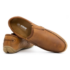 Olivier Mocassins cuir homme 4206 marron brun 3