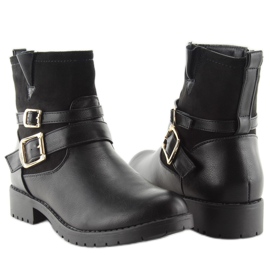 Bottes de travail noires Y8562 noir le noir 2