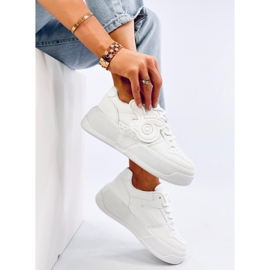 Baskets à plateforme Broady Allwhite blanc 2