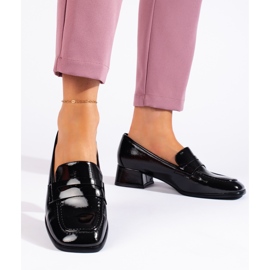 Mocassins vernis noirs par Sergio Leone le noir 1