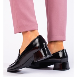 Mocassins vernis noirs par Sergio Leone le noir 2