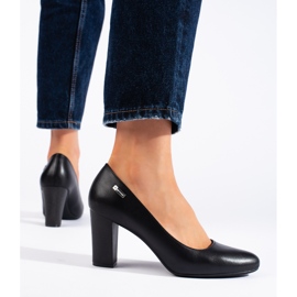 Escarpins à talons hauts noirs pour femmes de Sergio Leone 2