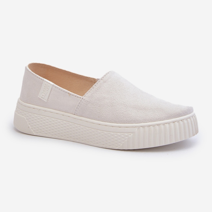 Big Star Baskets à plateforme pour femmes NN276006 Système de mousse à mémoire de forme Blanc blanche 1