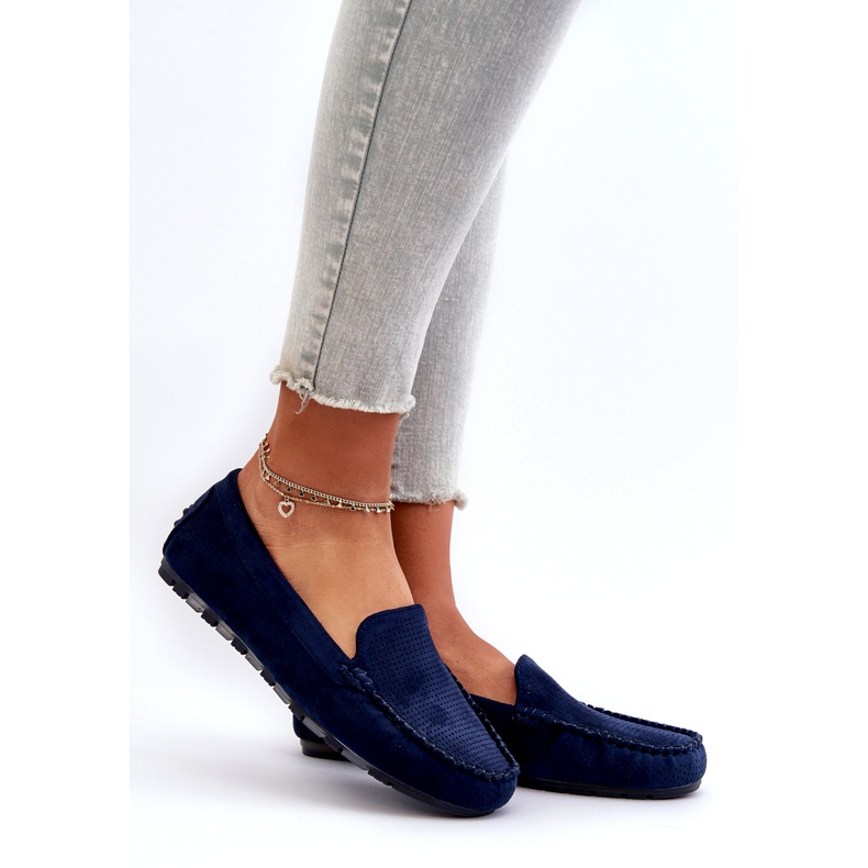 Evento Mocassins Femme Daim Bleu Marine Ranica 2 Evento Mocassins Femme Daim Bleu Marine Ranica 2