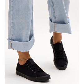 Baskets en tissu noir Big Star LL274226 le noir 1 Baskets en tissu noir Big Star LL274226 le noir 1