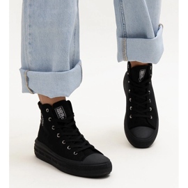 Baskets montantes noires Big Star LL274A182 le noir 1 Baskets montantes noires Big Star LL274A182 le noir 1