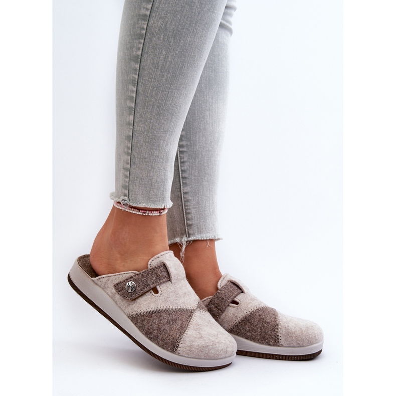 Inblu Chaussons Préventifs Femme CT000032 Beige 2 Inblu Chaussons Préventifs Femme CT000032 Beige 2