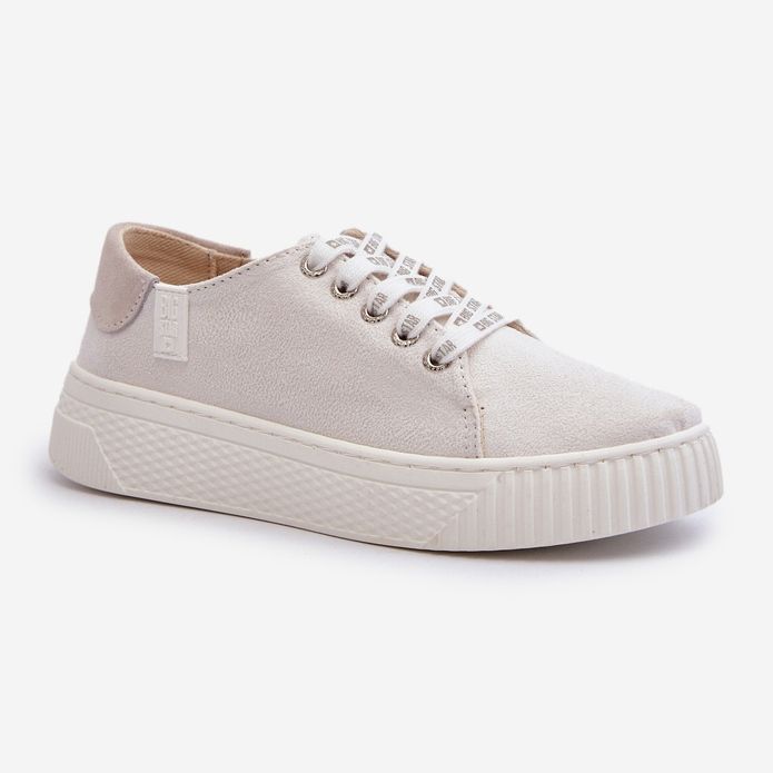 Baskets pour femmes avec système de mousse à mémoire de forme Big Star NN276001 blanc 1