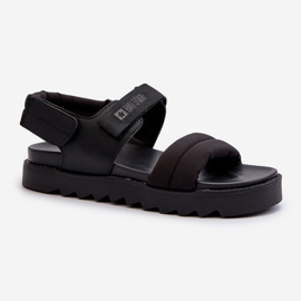 Sandales pour femmes sur la plateforme Big Star NN274750 noir le noir 2 Sandales pour femmes sur la plateforme Big Star NN274750 noir le noir 2