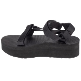 Sandales universelles Teva Flatform 1008844-BLK noir 1