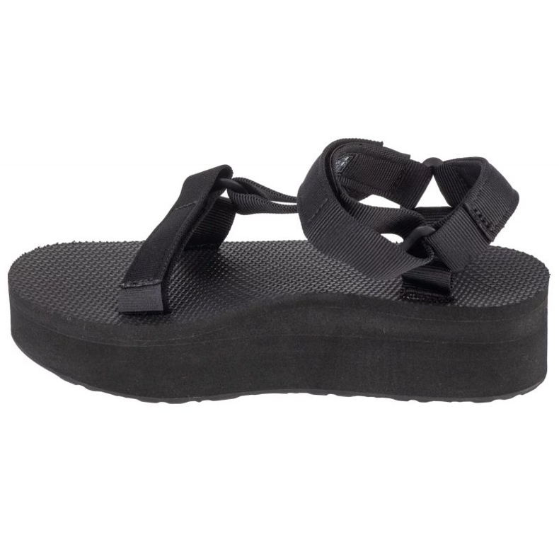 Sandales universelles Teva Flatform 1008844-BLK noir 1