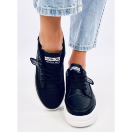 Baskets Bastu noires pour femmes 1
