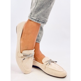 Marsoin Mocassins en daim beige 2