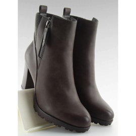 Gris Bottes femme à talons gris JA3132 gris 6