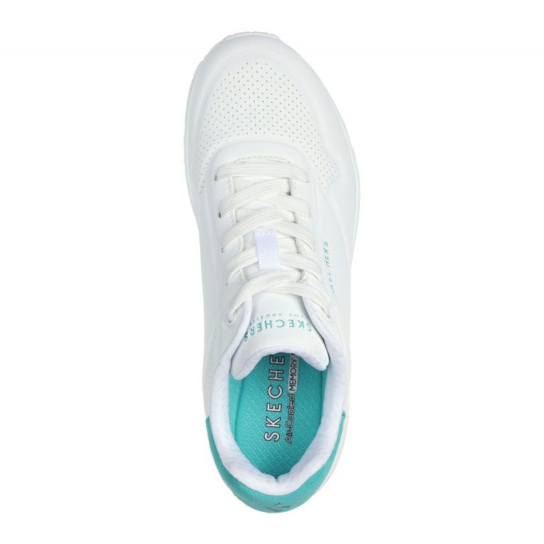 Skechers Pop Back W chaussures 177092 Wmnt blanche 1