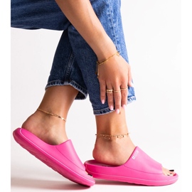 Tongs Big Star NN274A041 rose foncé 1 Tongs Big Star NN274A041 rose foncé 1