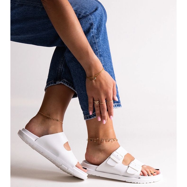 Tongs Big Star blanches NN274A751 1