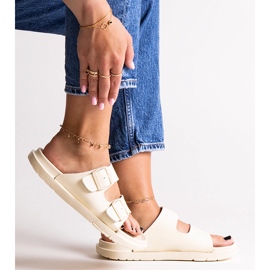 Tongs beiges Big Star NN274A752 1 Tongs beiges Big Star NN274A752 1