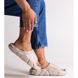 Tongs beiges Big Star LL274593 801 1