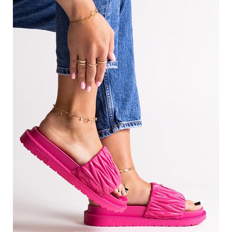 Rabats roses à volants Big Star NN274A749 1