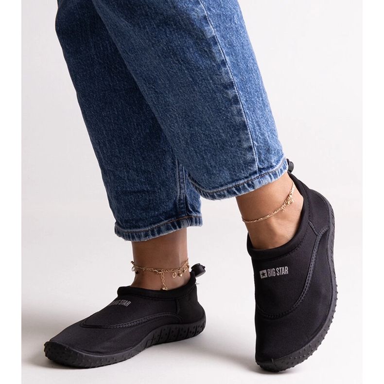 Chaussures de sport aquatiques noires Big Star NN274A801 1