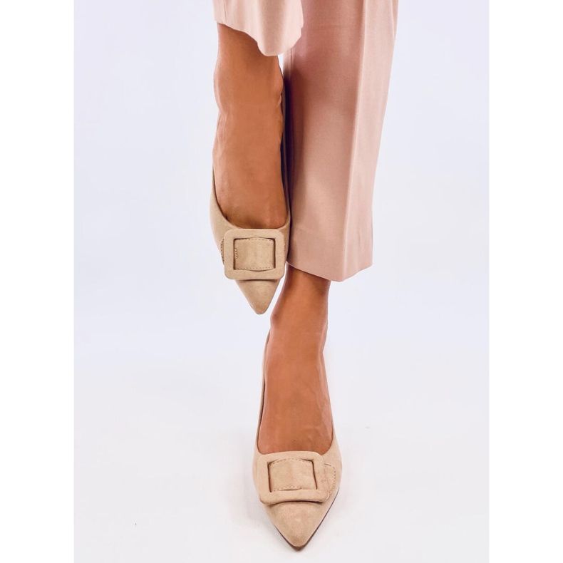 Seastar Escarpins à talon aiguille Fiona Kaki beige 1