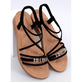 Rostani Sandales femme noires 1