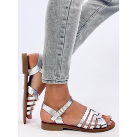 Sandales Spokey Silver pour femmes argent 2