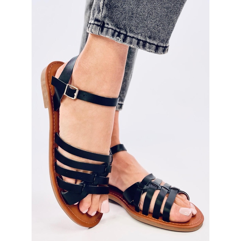 Spokey Sandales noires pour femmes 1