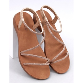 Sandales légères femme Prostis Gold doré 1
