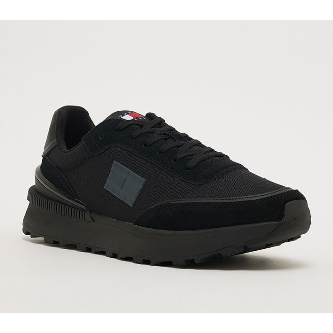 Tommy Hilfiger Chaussures Tommy Hilfier Technical Runner Ess EM0EM01265 Bds noir 1