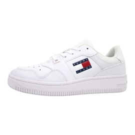 Tommy Hilfiger Retro Basket Ess Chaussures EN0EN02505 Ybs blanche 1 Tommy Hilfiger Retro Basket Ess Chaussures EN0EN02505 Ybs blanche 1