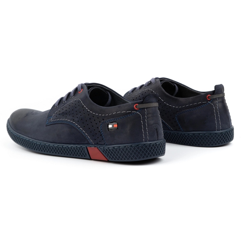 Antex Chaussures casual homme 302 bleu marine 5