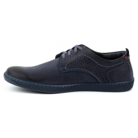 Antex Chaussures casual homme 302 bleu marine 1