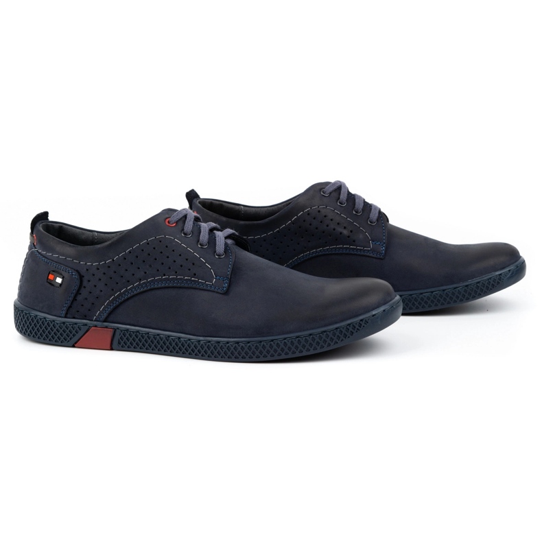 Antex Chaussures casual homme 302 bleu marine 2