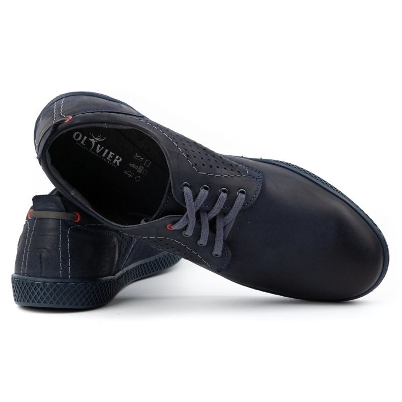 Antex Chaussures casual homme 302 bleu marine 3