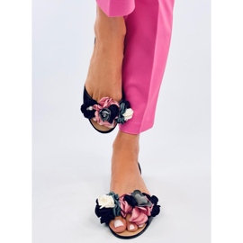 Méliskas à fleurs Carmil Black noir 1