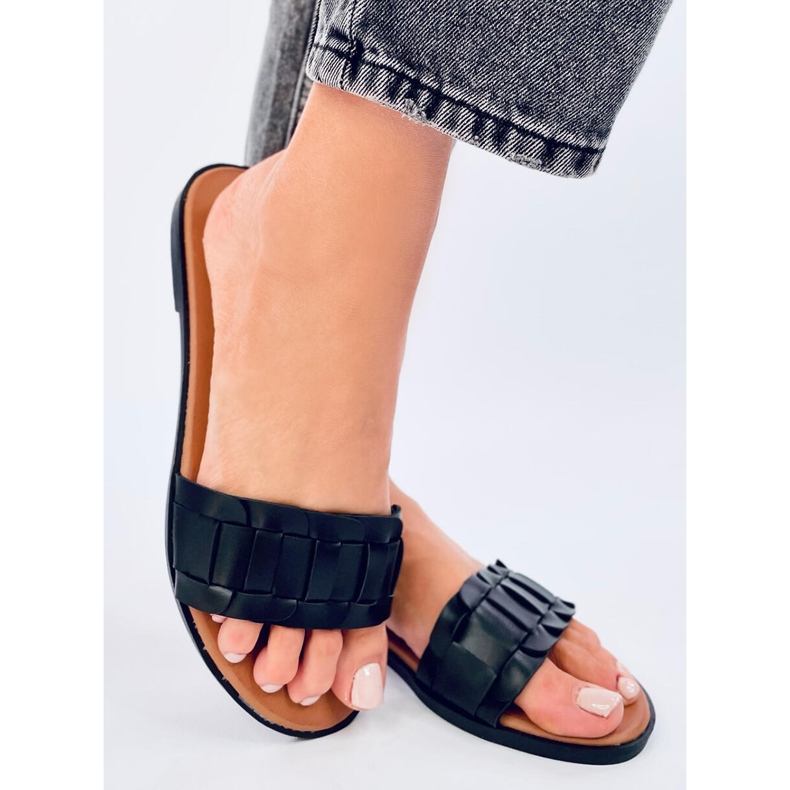 Lotts Tongs femme noires le noir 1 Lotts Tongs femme noires le noir 1