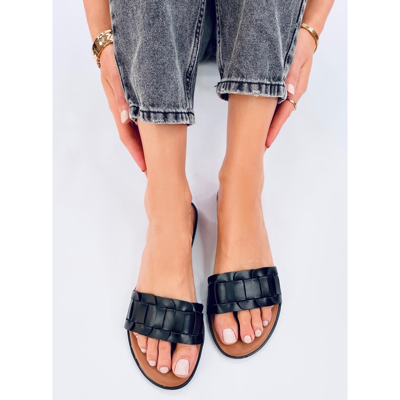 Lotts Tongs femme noires 2