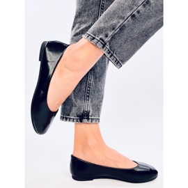 Ballerines avec semelle intérieure en cuir Tova Noir le noir 5