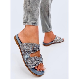 Coult Tongs pierre bleue 3