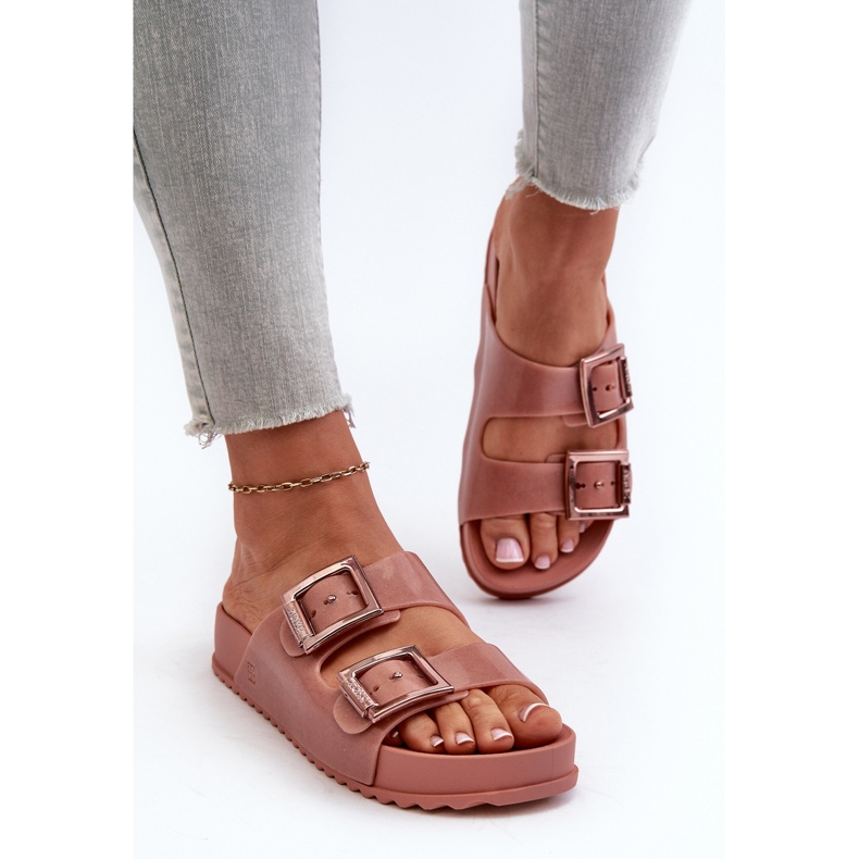 Tongs lisses pour femmes ZAXY HH285156 Dirty Pink rose 2 Tongs lisses pour femmes ZAXY HH285156 Dirty Pink rose 2