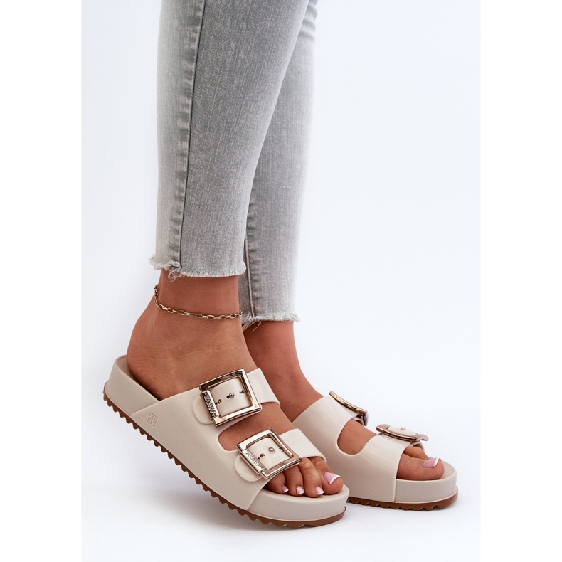 Claquettes Smooth Femme ZAXY NN285058 Beige clair 2