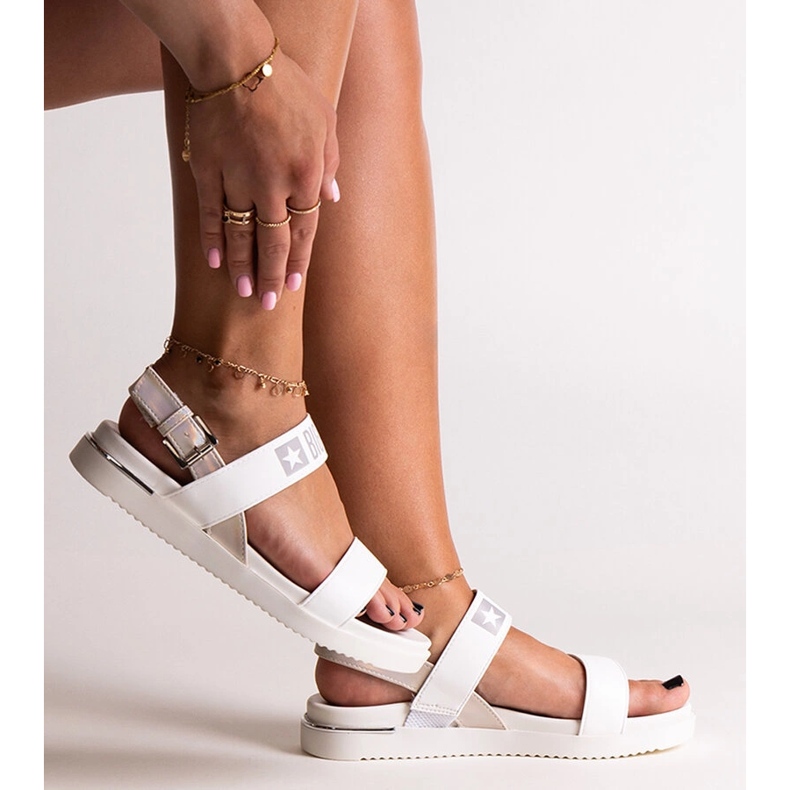 Sandales de sport blanches Big Star LL274939 1
