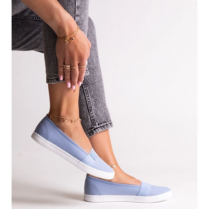 Baskets Big Star bleues LL274203 1