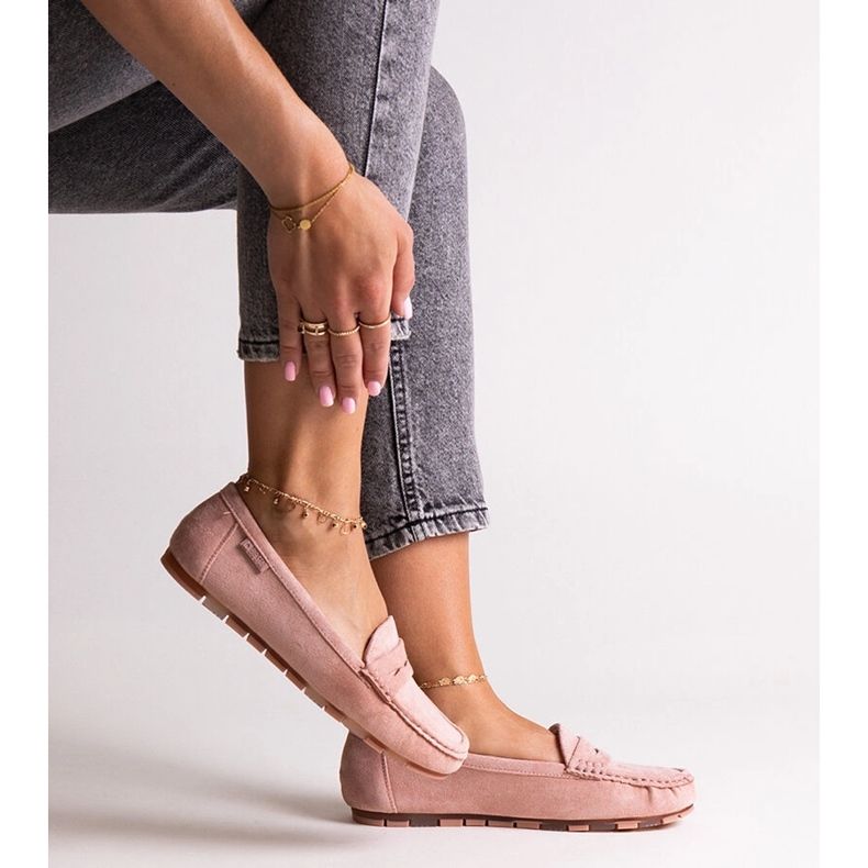 Mocassins Big Star roses NN274928 1