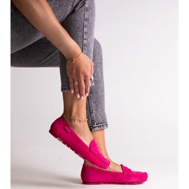 Mocassins Big Star rose foncé NN274934 1 Mocassins Big Star rose foncé NN274934 1